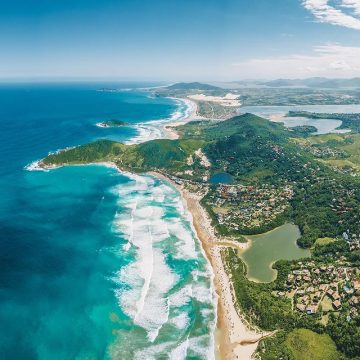 Praia do Rosa em Santa Catarina