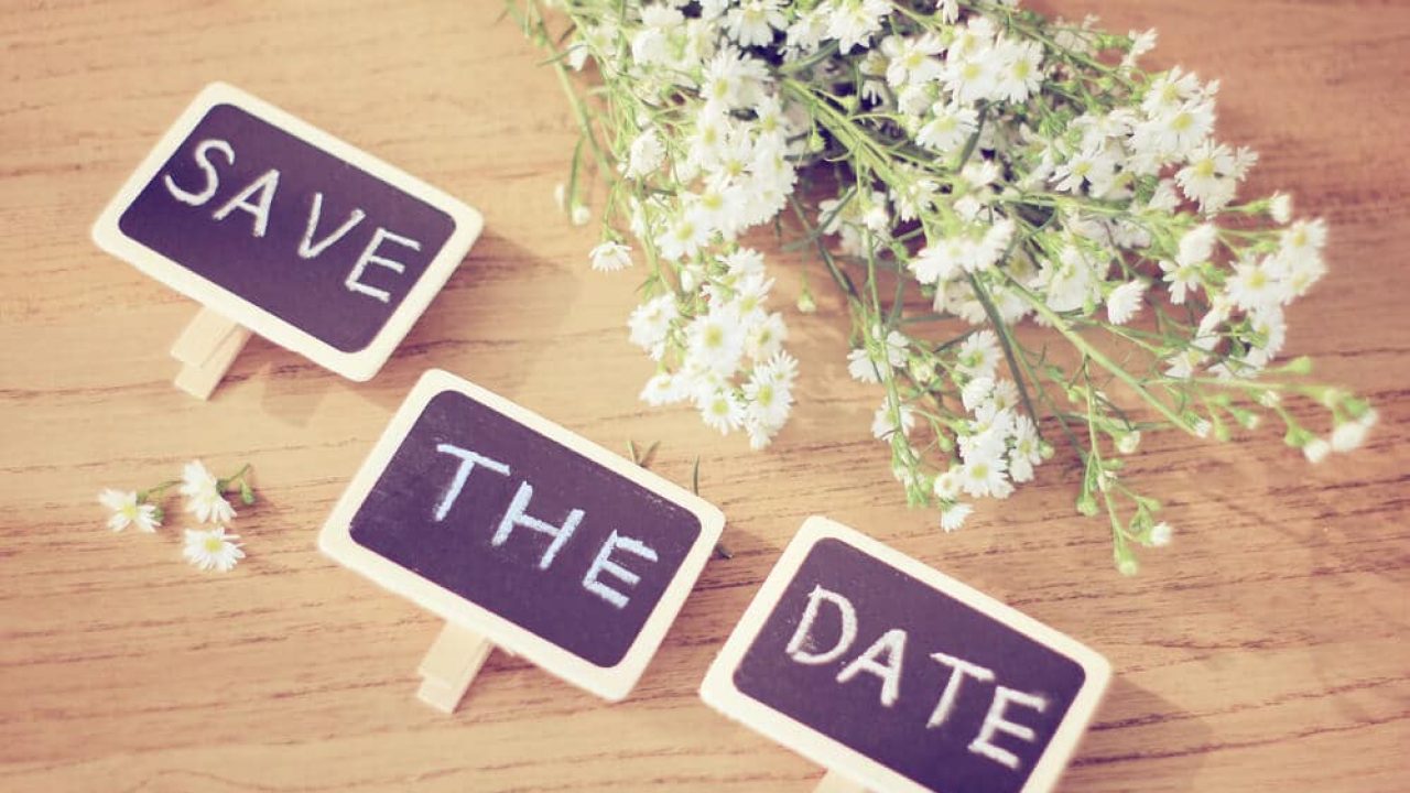 save the date de casamento
