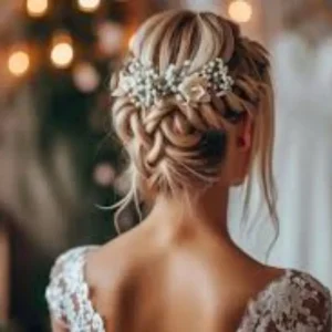 penteado de noiva para casamento na praia cabelo preso