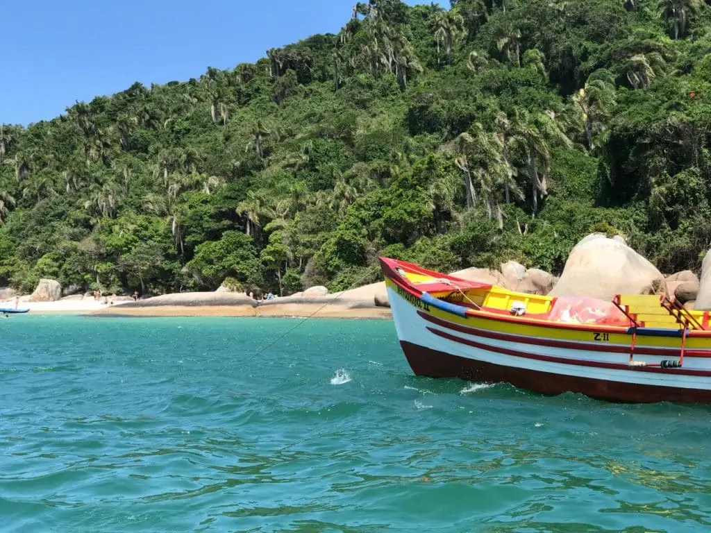 imagem da ilha do campeche em florianopolis