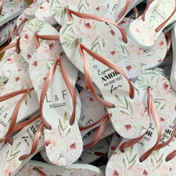 chinelos personalizados presente