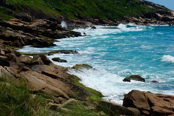 Praia em Santa Catarina