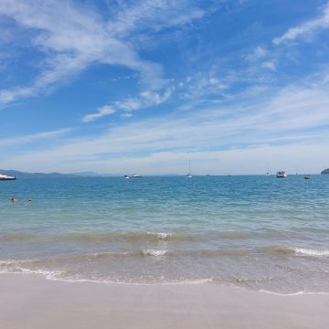 Praia de Jurerê, em Florianópolis