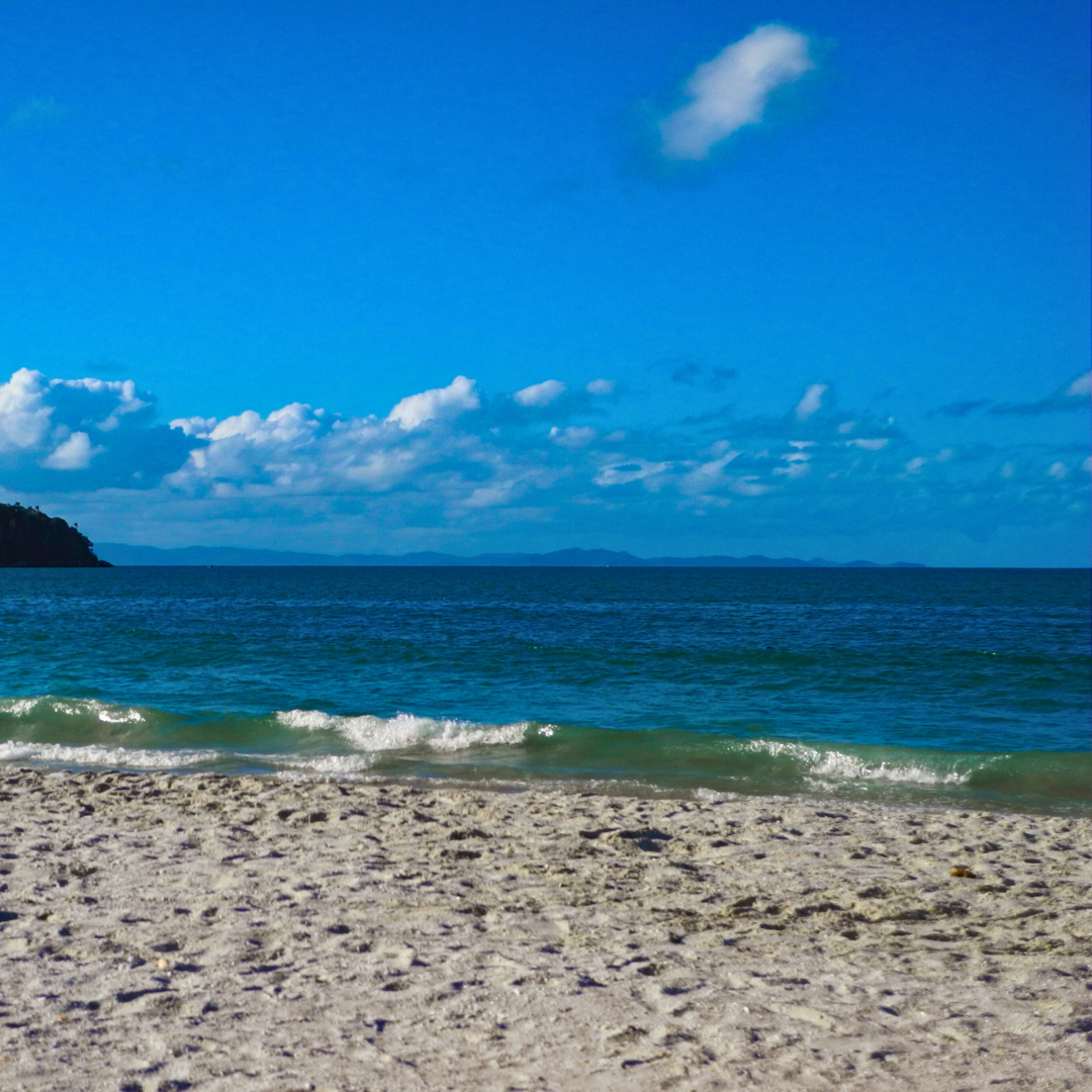 praia de Canasvieiras em Florianópolis.