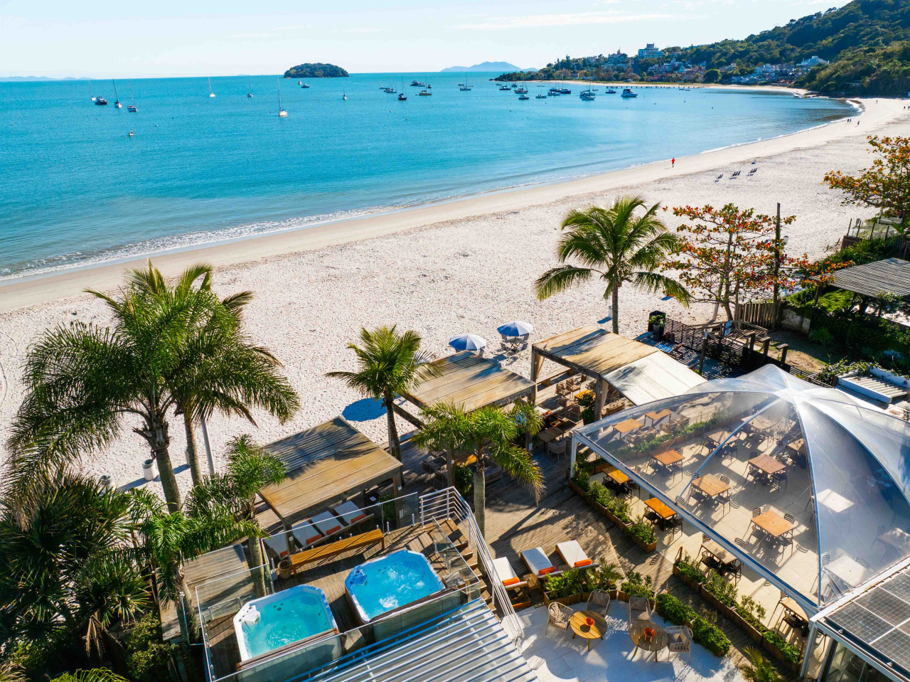 Imagem da área externa da Pousada dos Sonhos