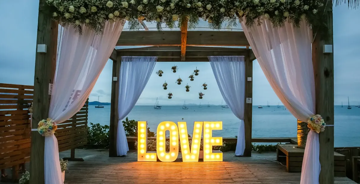 Locais para casamento em Florianópolis à beira-mar
